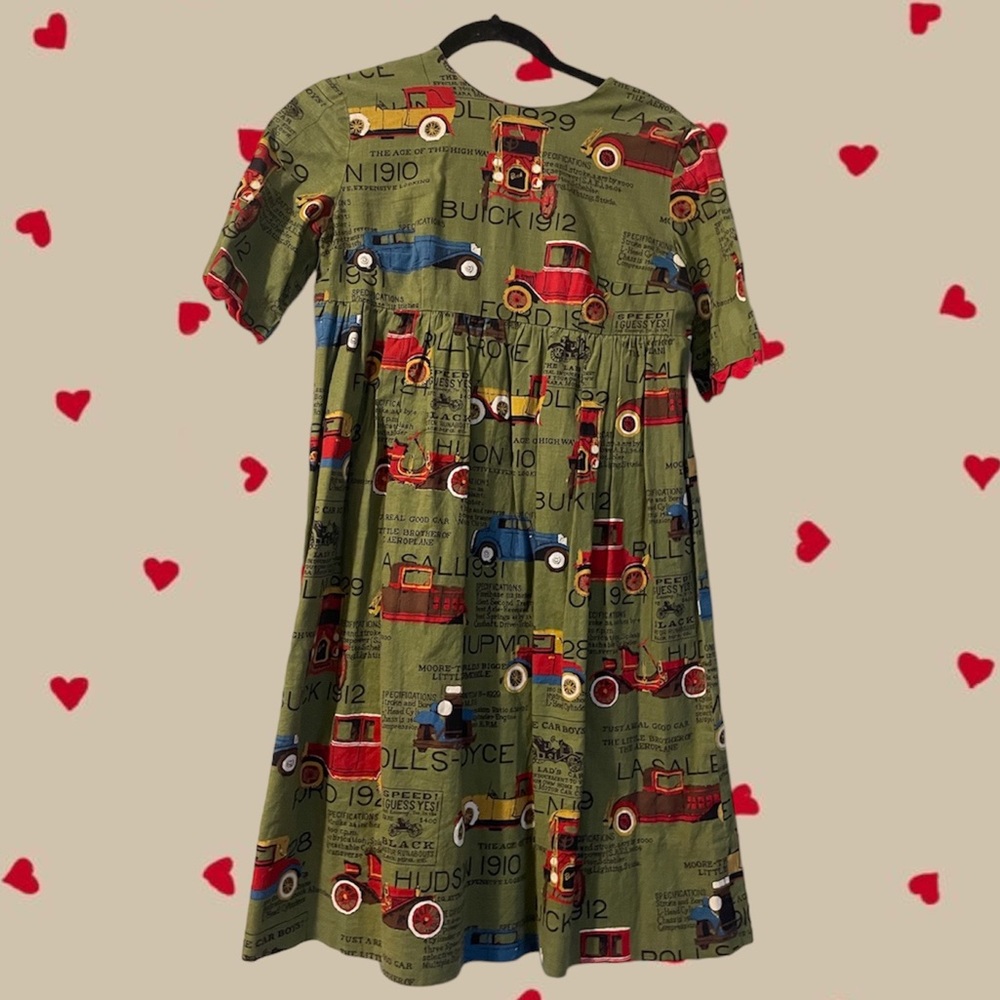 vintage car babydoll dress!